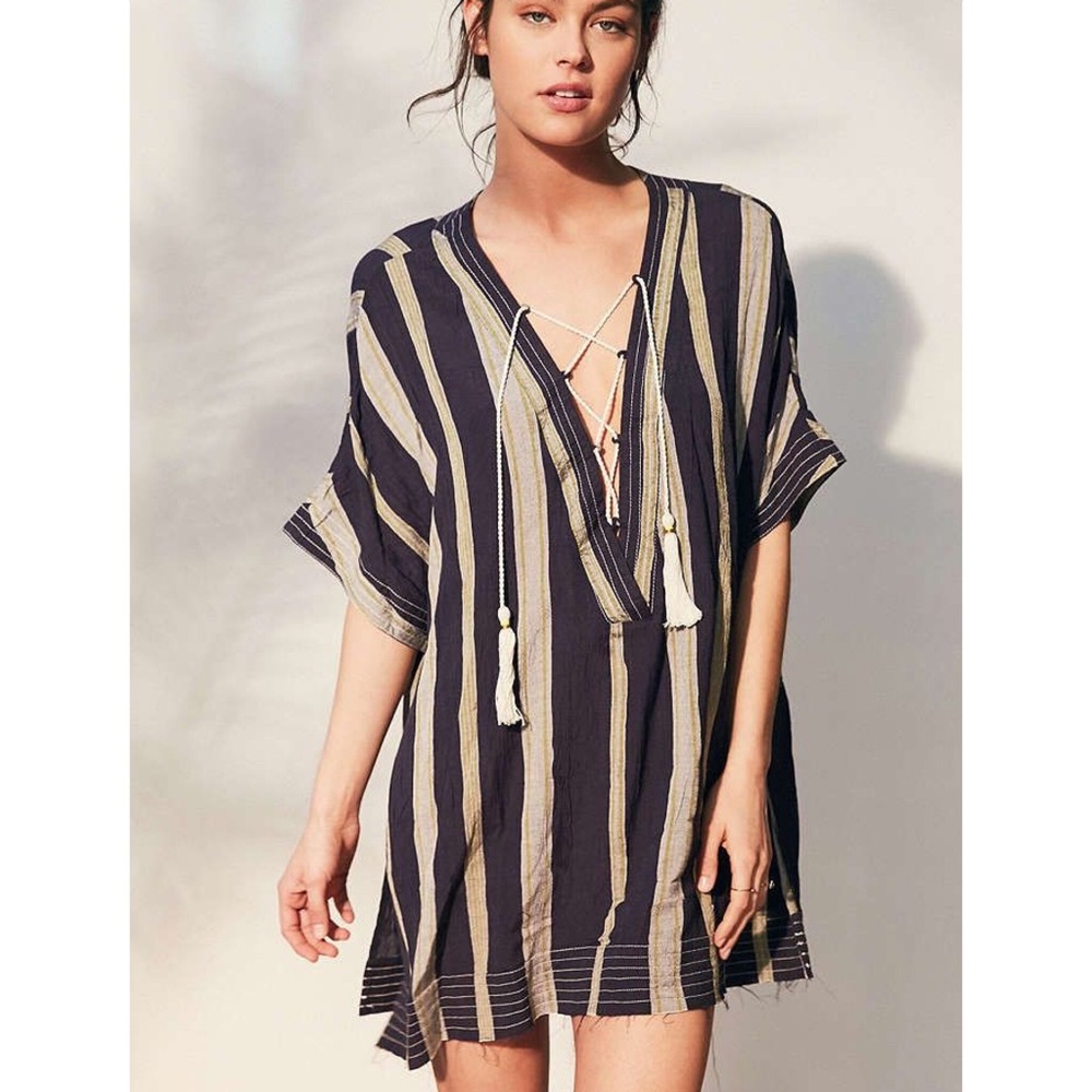 Urban Outfitters Lola Beach BOHO Caftan Cover Up